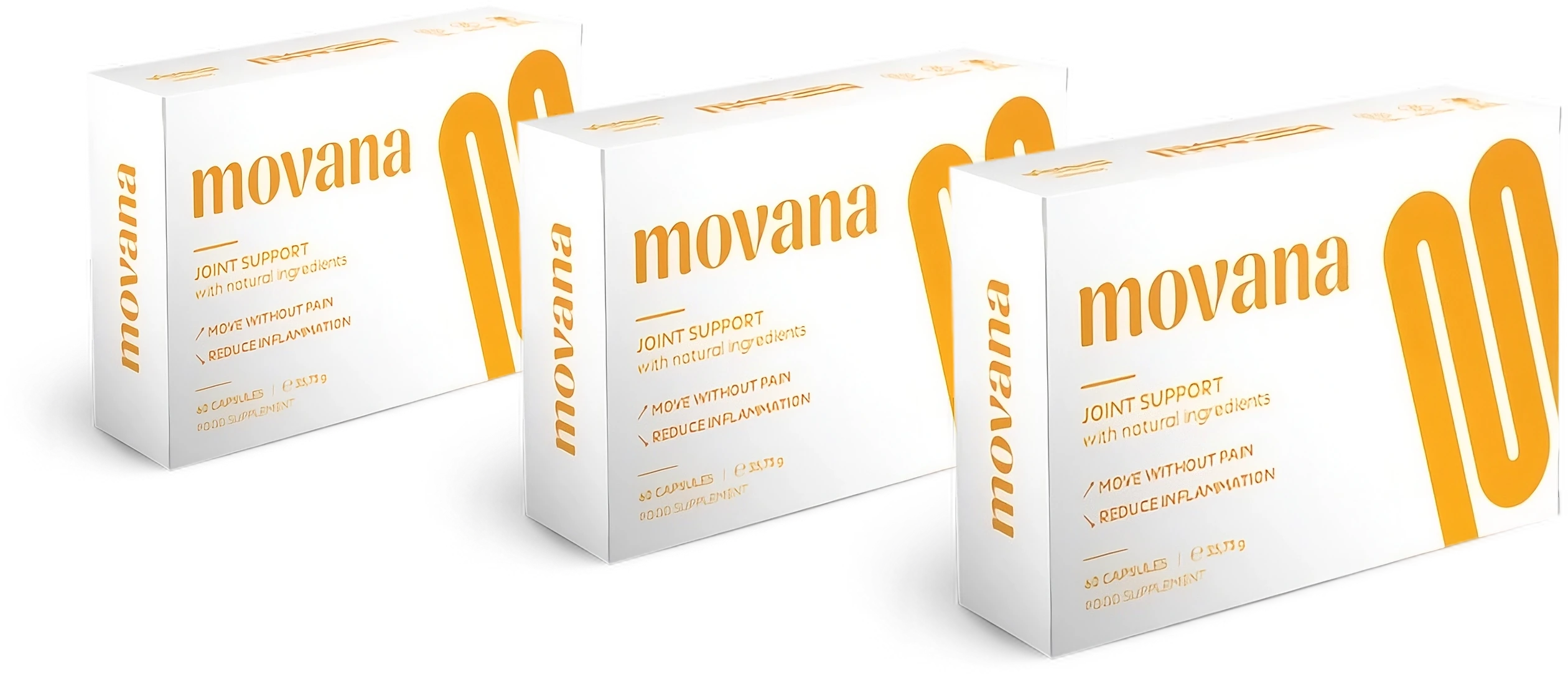 3 Packs Movana Joint Capsules